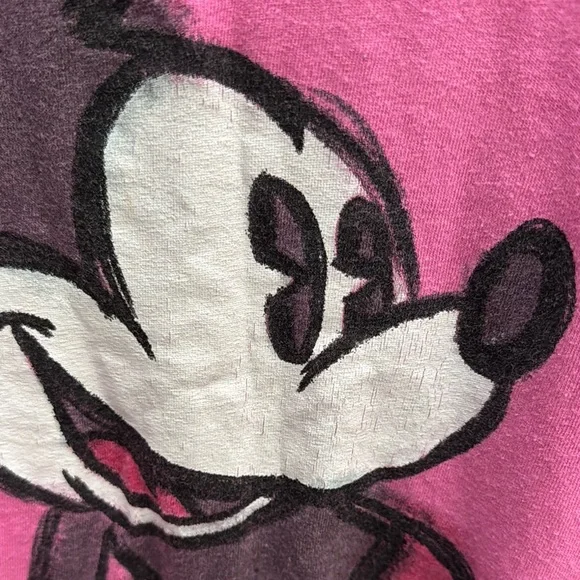 Pink Mickey Mouse T-Shirt - Picture 2 of 4